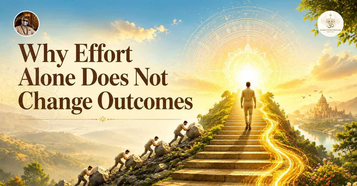 Why Effort Alone Does Not Change Outcomes