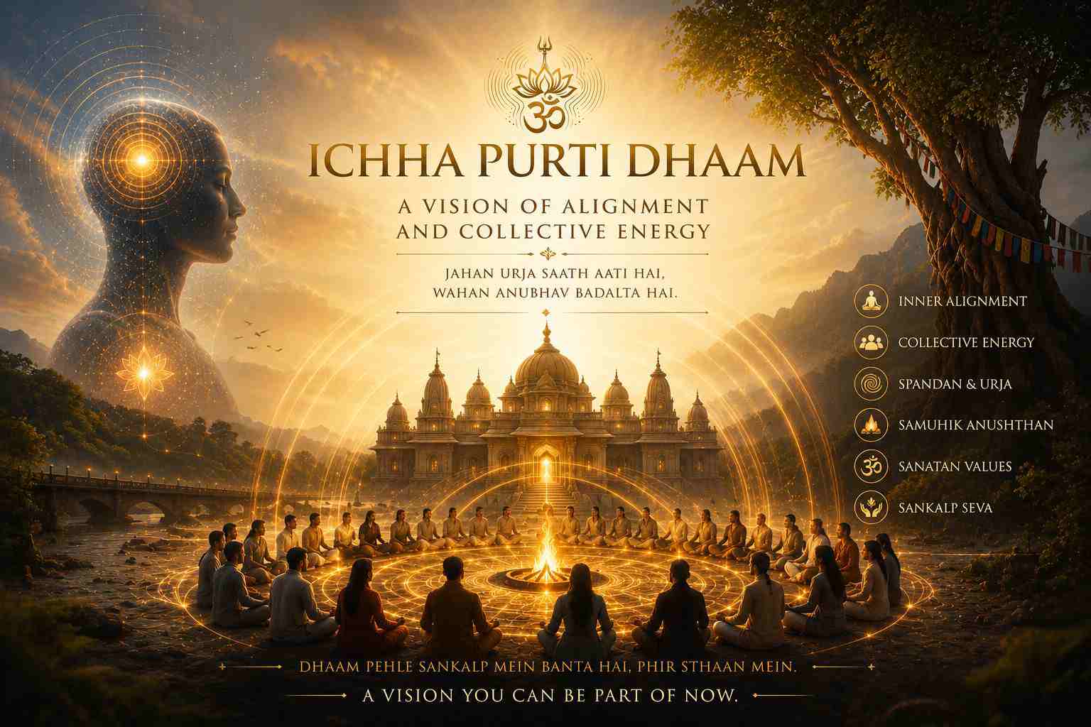 Ichha Purti Dhaam — A Vision of Alignment and Collective Energy